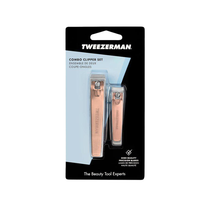 Tweezerman Retail Combo Clipper Set Rose Gold (2 stk)