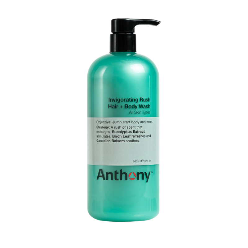 Anthony Logistics Invigorating Rush Hair & Body Wash (946 ml)