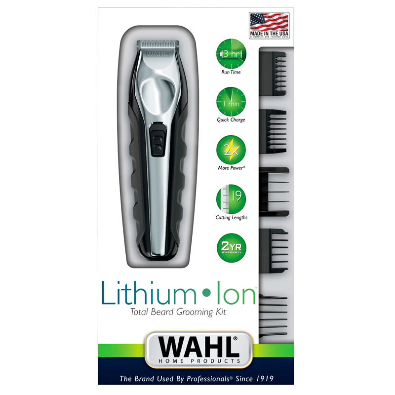 Wahl Skægtrimmer Sæt Lithium