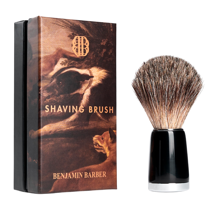 Benjamin Barber Classic Shaving Brush Ebony (1 stk)