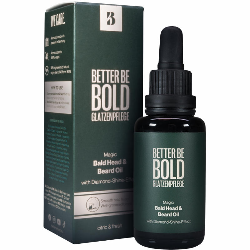 Better Be Bold Magic Bald Head & Beard Oil (30 ml)