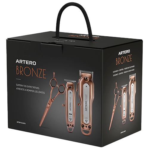 Artero Bronze Pack Barber Clipper Duo (1 sæt)