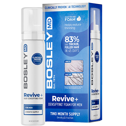 Bosley Revive+ Densifying Foam for Men (60 g)