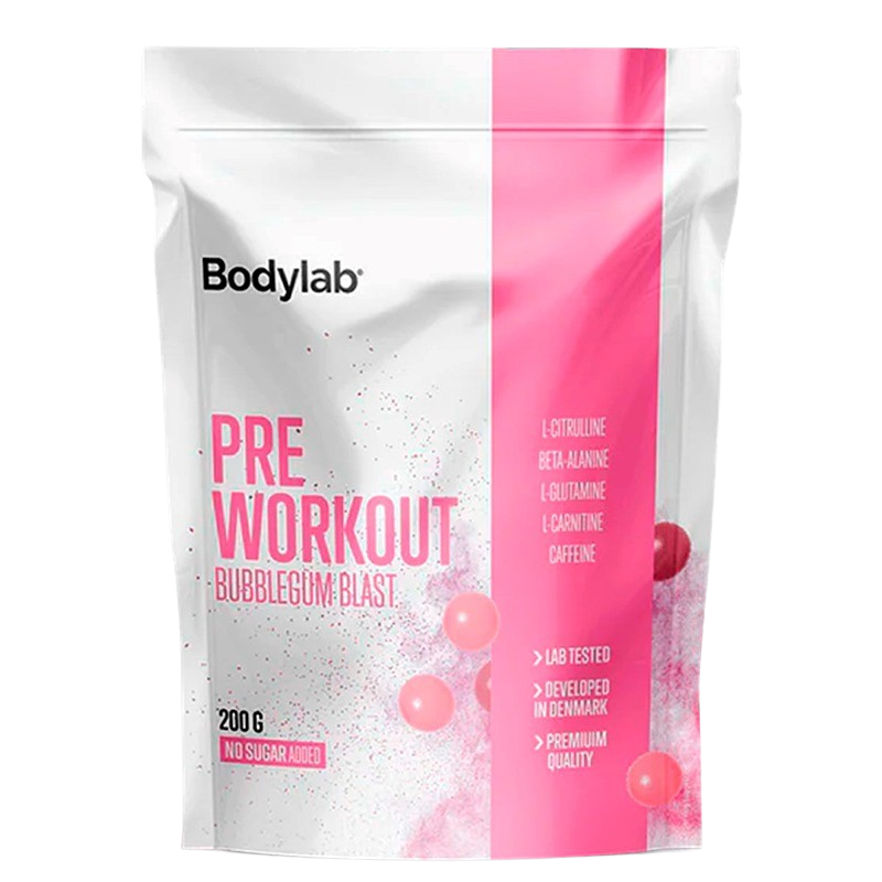 Bodylab Preworkout Bubblegum Blast (200 g)