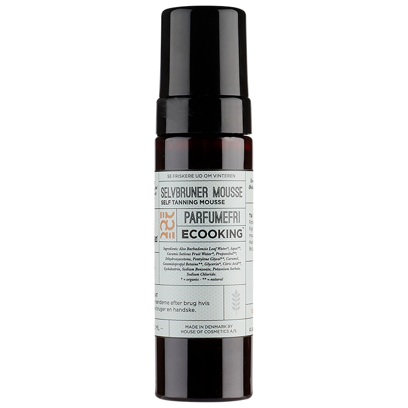 Ecooking Selvbruner Mousse Parfumefri 200 ml.