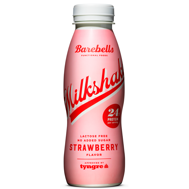 Barebells Milkshake Jordbær (330 ml)