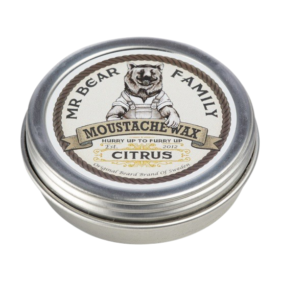 Mr. Bear Family Moustache Wax Citrus (30 ml)