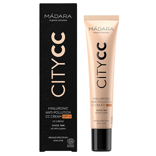 Madara Hyaluronic Anti-Pollution CC Cream SPF15 Tan (40 ml)