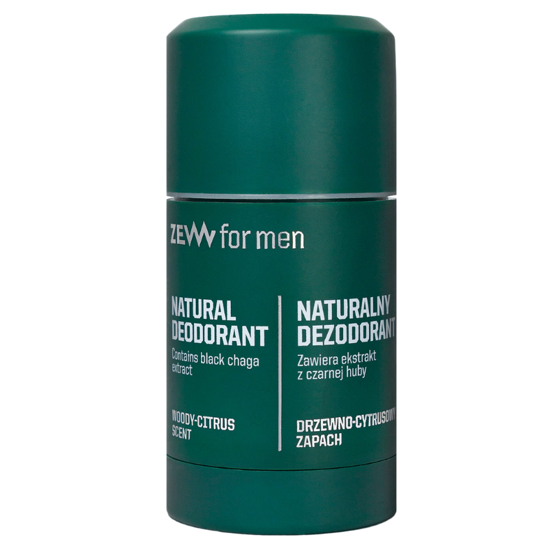 Zew for Men Natural Deodorant Black Chaga (80 ml)