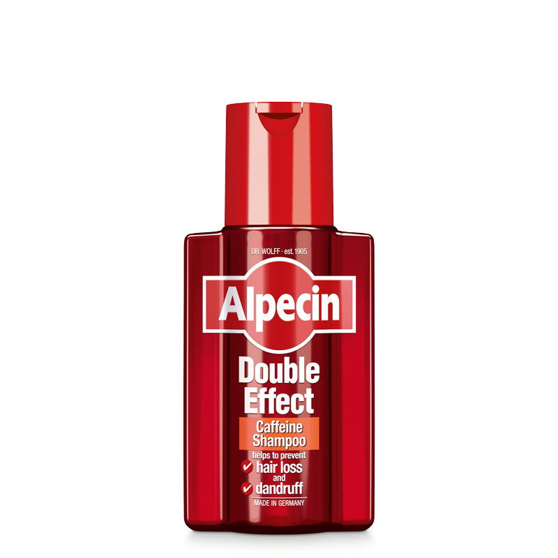 Alpecin Double Effect Koffein Sjampo - Mot hårtap (200 ml)