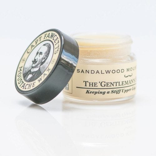 Captain Fawcett Moustache Wax - Skjegg/Barte-Voks (Sandalwood, 15 ml)