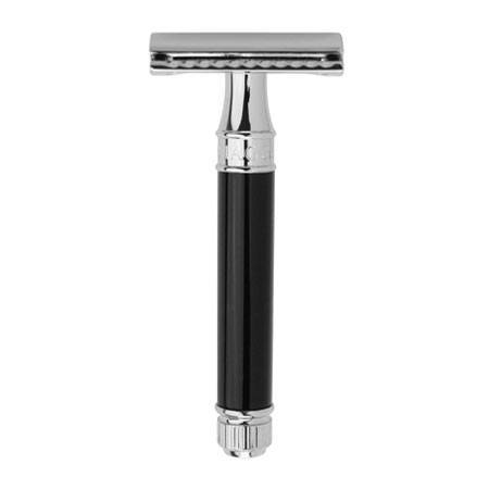 Edwin Jagger DE Safety Razor - Imit. Ibenholt og Krom