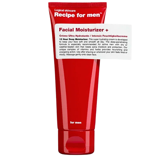 Recipe for Men Facial Moisturizer Tør Hud (75 ml)