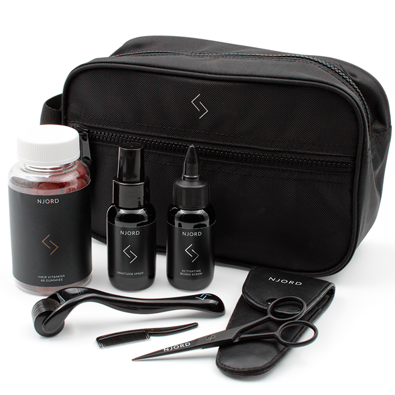 Njord Beard Growth Kit (1 sæt)