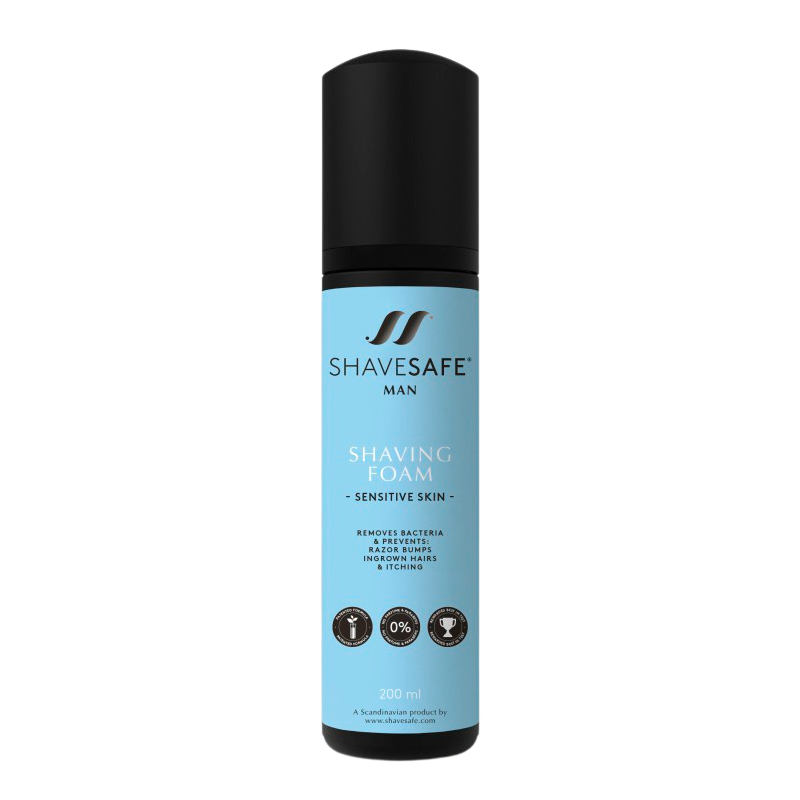 Shavesafe Man Shaving Foam Sensitiv Skin (200 ml)