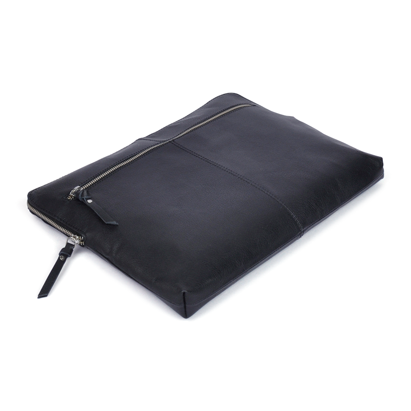 Njord Computer Sleeve Goat skin - Black 15" og 16" (1 stk)