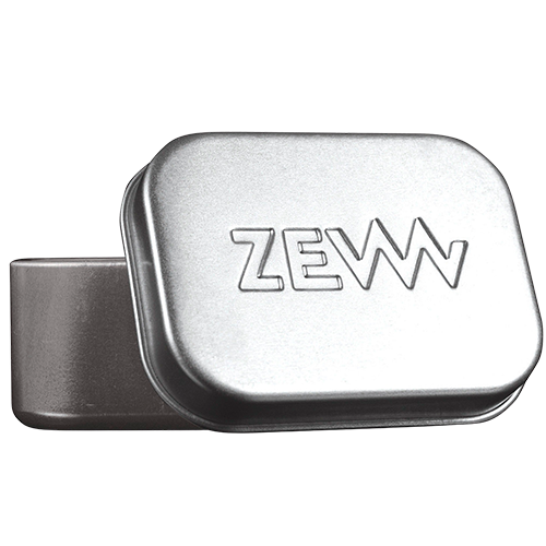 Zew for Men Soap Dish Aluminium Silver (1 stk)