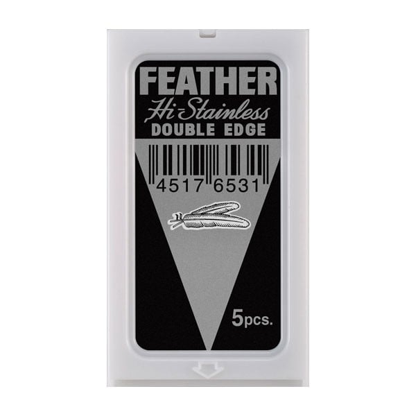 Feather Double Edge Blades Black ( 5 stk)