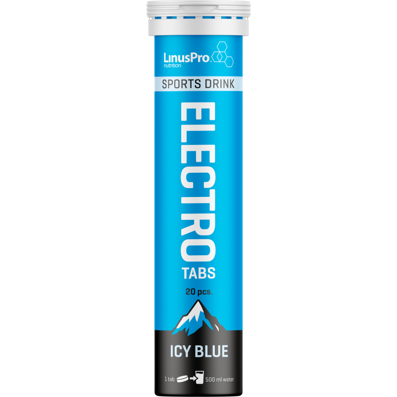 LinusPro Elektrolyt Tabletter Ice Blue (20 tabl) LinusPro Elektrolyt Tabletter Ice Blue (20 tabl)