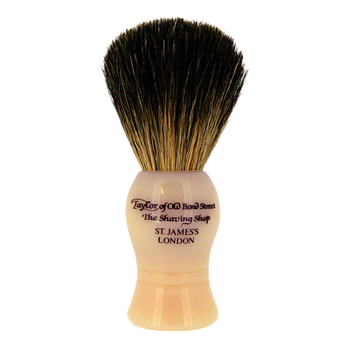 Taylor of Old Bond Street Barberkost Pure Badger - Ivory (9,5 cm)