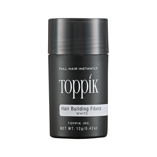 Toppik Hvid - Mikrofibre der bekæmper hårtab (12 gr)