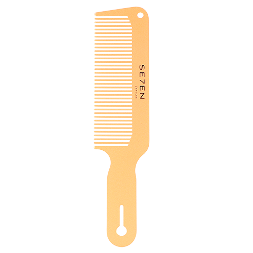 Se7en Styles Gold Metal Flattop Comb