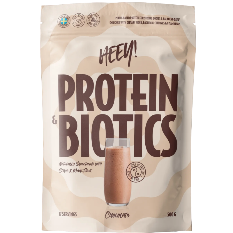 Heey! Protein & Biotics Chocolate (500 g)