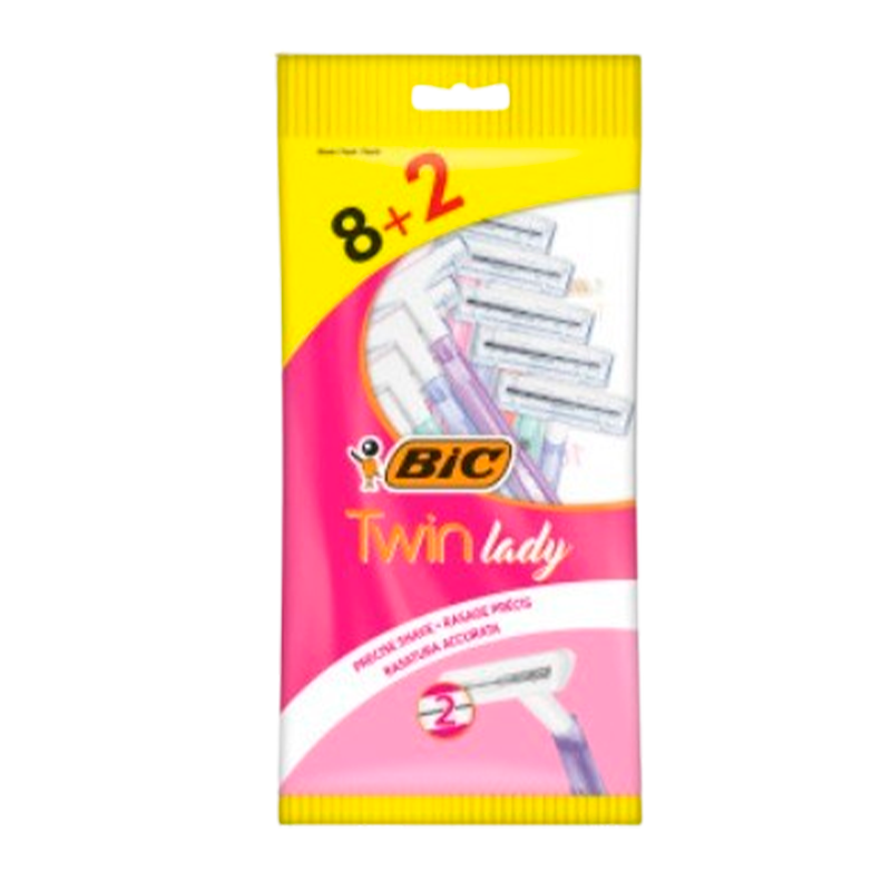 BIC Twin Lady Engangsskrabere (10 stk) BIC Twin Lady Engangsskrabere (10 stk)