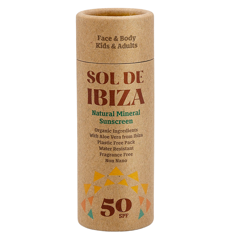 Sol De Ibiza Face & Body Plastic Free Stick SPF50 (45 g)