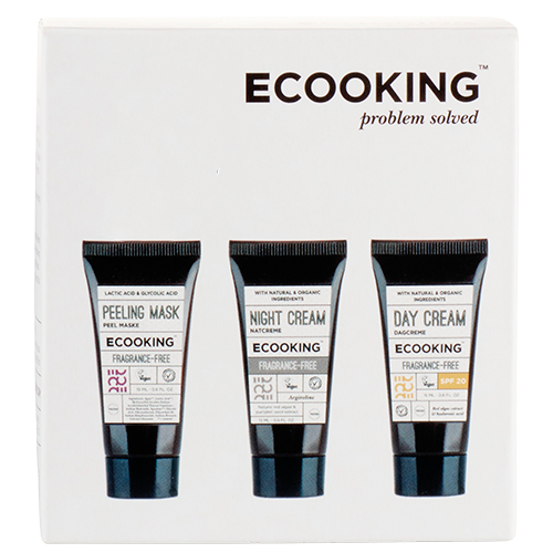 Ecooking Box 3 - Day Cream, Night Cream & Peel Mask (45 ml)