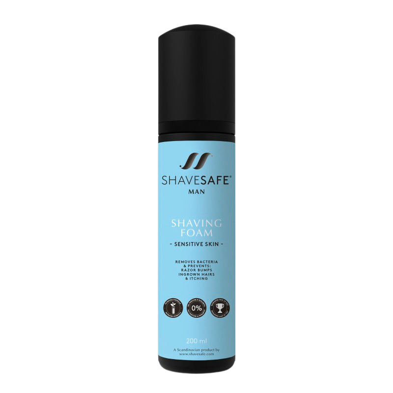 Shavesafe Man Shaving Foam Sensitiv Skin (200 ml) Shavesafe Man Shaving Foam Sensitiv Skin (200 ml)