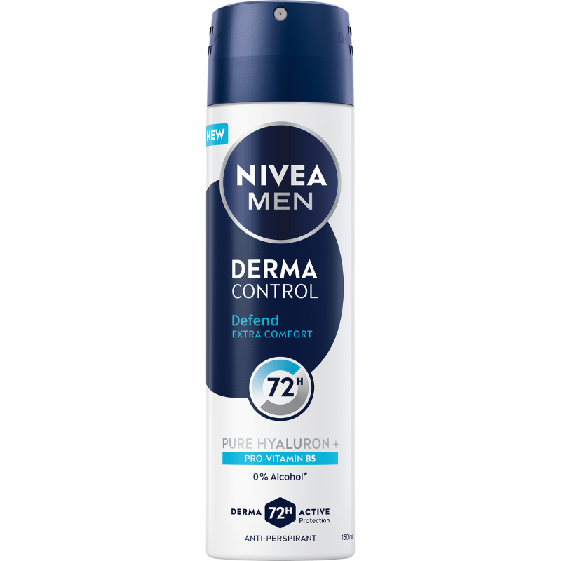 Nivea For Men Derma Control Defend Spray (150 ml)