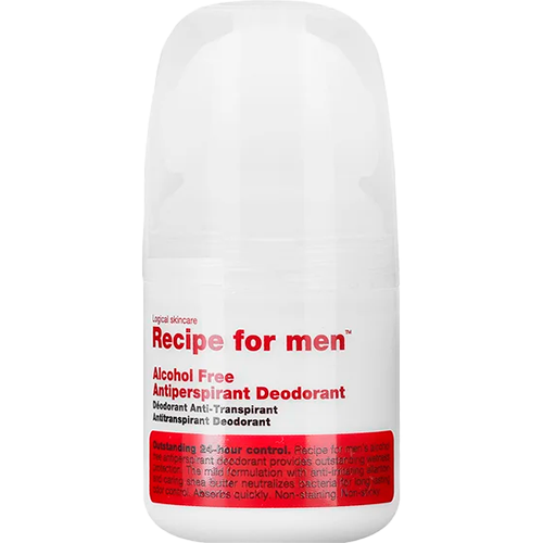 Recipe for men Alcohol Free Antiperspirant Deo Roll-On (60 ml)