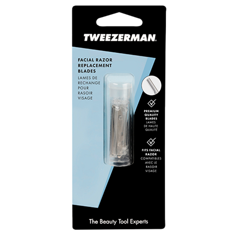 Tweezerman Facial Razor Replacement Blades (1 stk)