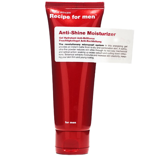 Recipe for men Anti-Shine Moisturizer (Fedtet hud) (75 ml)