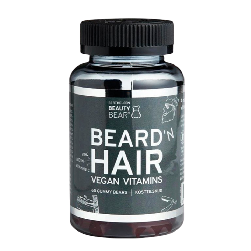 Beauty Bear Beard N HAIR (60 gummies) Beauty Bear Beard N HAIR (60 gummies)
