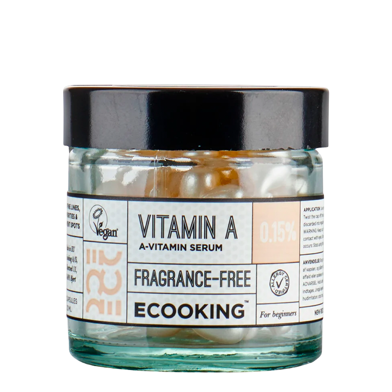 Ecooking Face A-Vitamin 0,15% Parfumefri (60 stk)