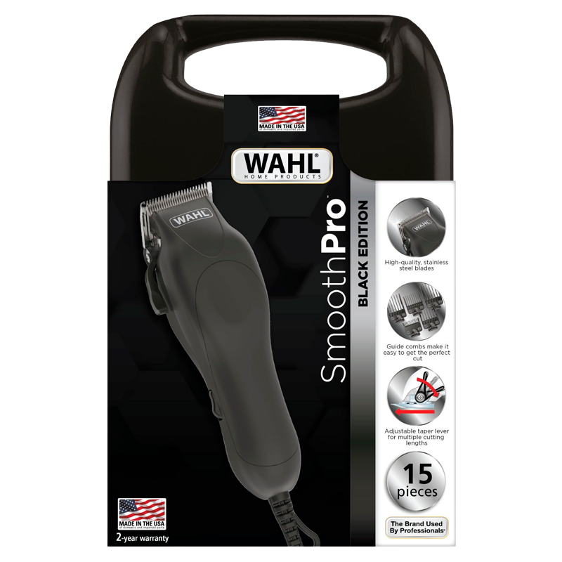 Wahl Black Edition Ledningsbaseret Hårklipper Smooth Pro