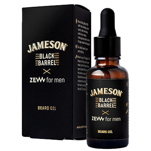 Zew for Men Beard Oil Jameson Black Barrel (30 ml)