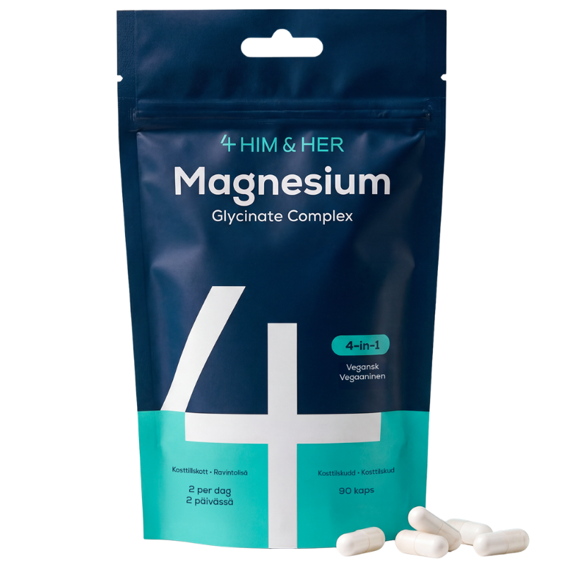 4 Him & Her Magnesium Glycinate Complex (90 kaps)