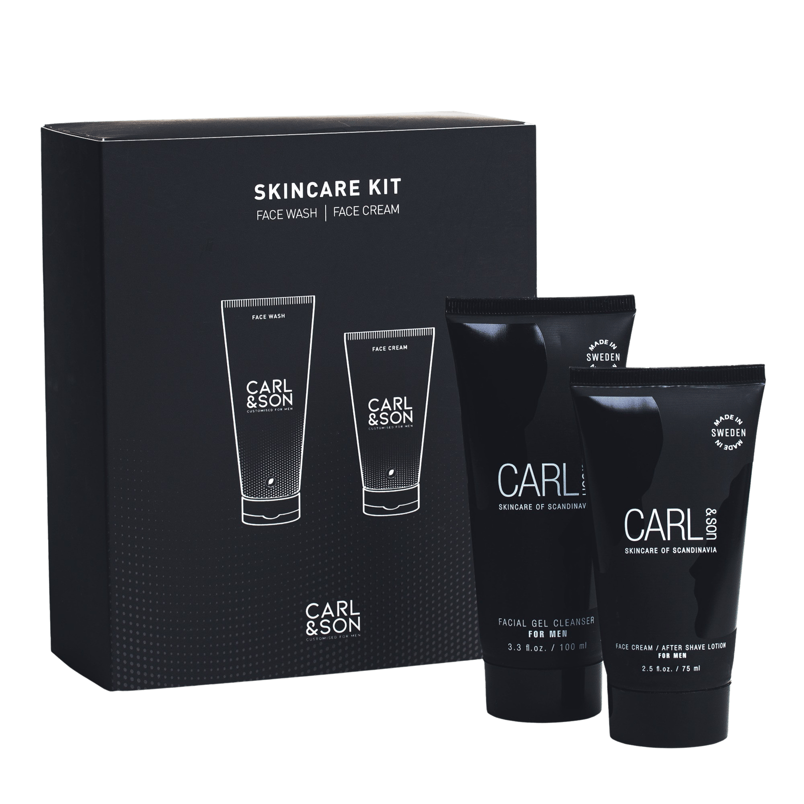 Carl & Son Skincare Giftbox (Ansigtsplejesæt)