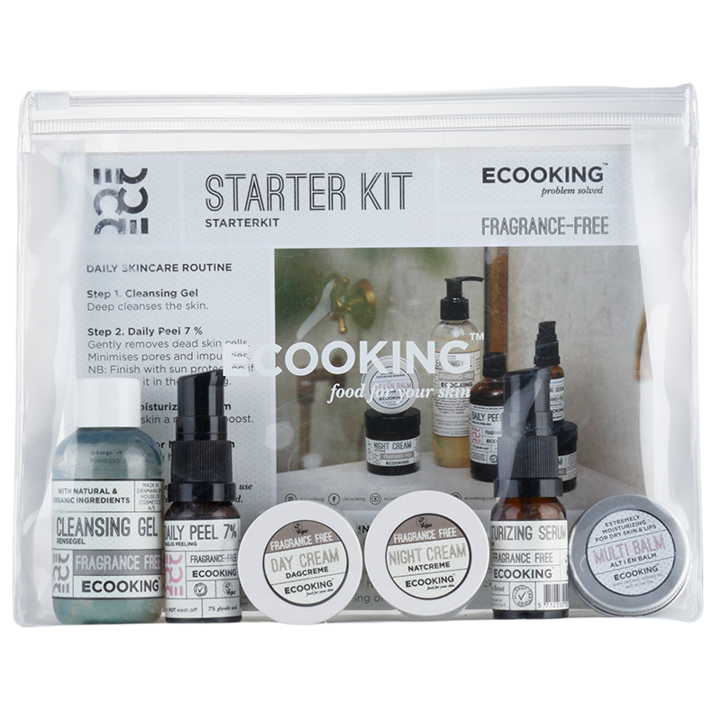 Ecooking Face Starterkit Parfumefri (1 stk)