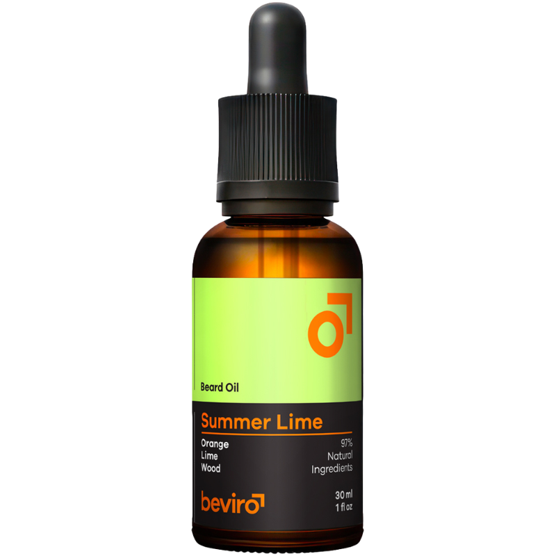 Beviro Beard Oil, Summer Lime, 30 ml.