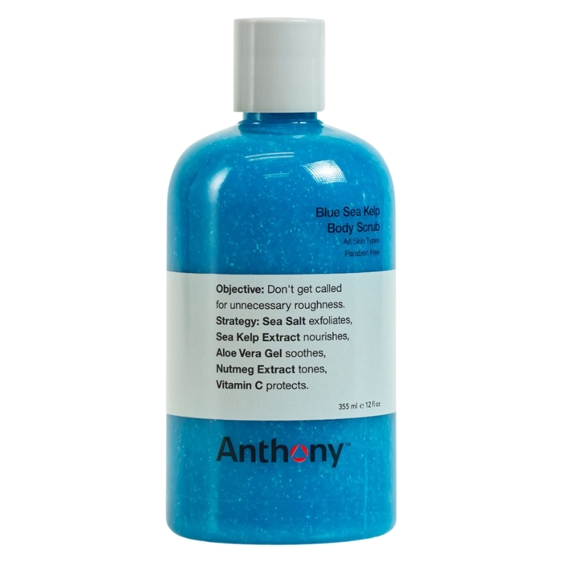 Anthony Logistics Blue Sea Kelp Body Scrub (355 ml)