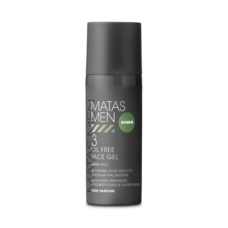 Matas Men Oil Free Face Gel Uren hud (50 ml)