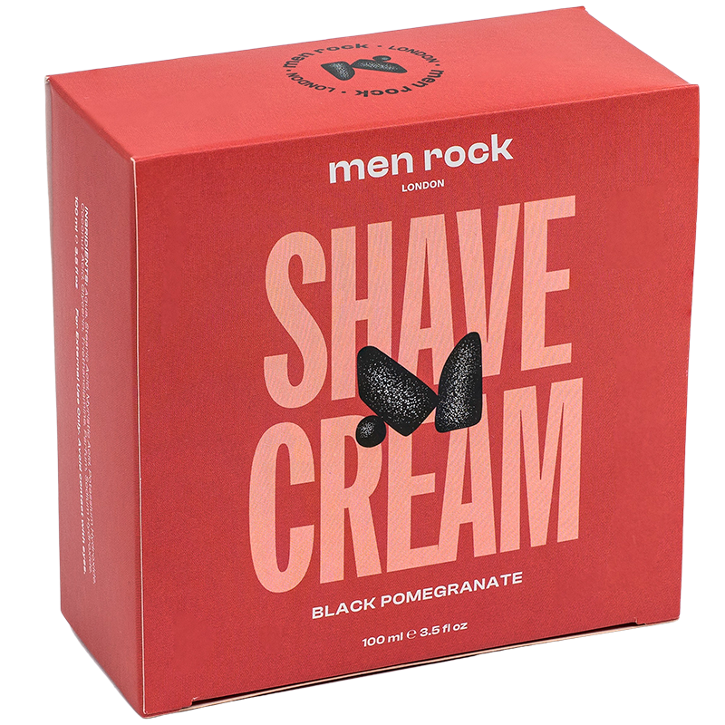 MenRock Shave Cream - Black Pomegranate (100 ml)