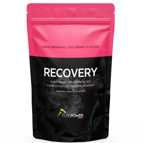 Purepower Proteinpulver Med Kulhydrater Røde Bær 400