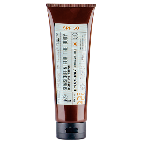 Ecooking Sunscreen Body SPF 50 - Parfumefri (250 ml)