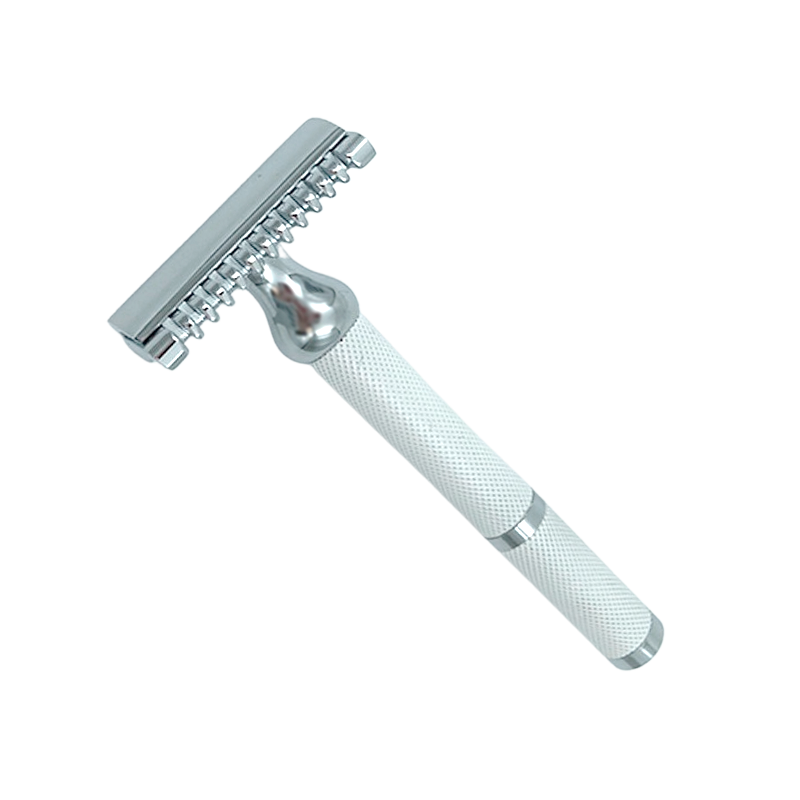 Parker Variant Adjustable DE Safety Razor - White