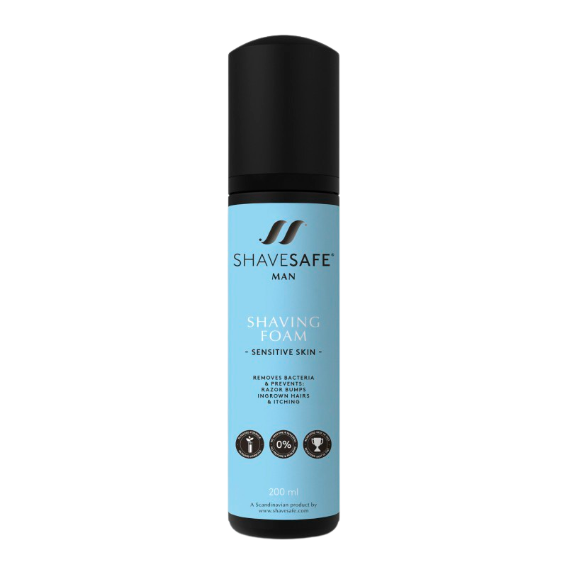 Shavesafe Man Shaving Foam Sensitiv Skin (200 ml)